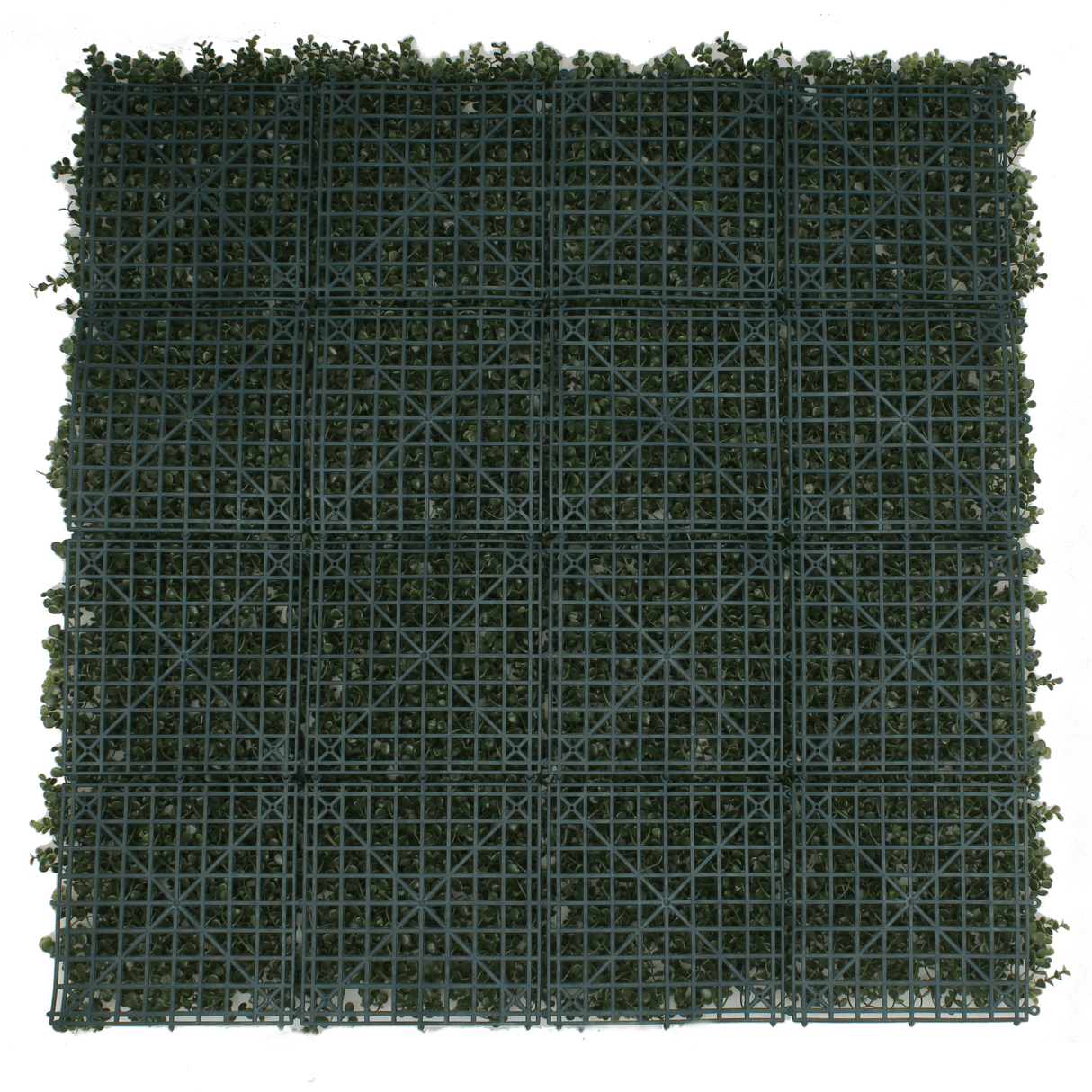 Designer Plants USA Natural Artificial Boxwood Wall 40"x40" Commercial Grade UV Resistant