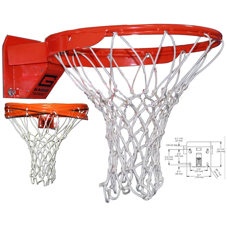 Gared Multi-Directional Breakaway Basketball Rim 4000+
