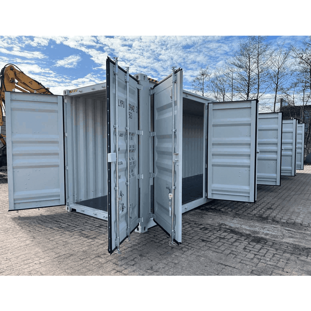 40ft High Cube Container with 4 Side Doors