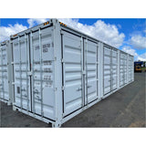 40ft High Cube Container with 4 Side Doors