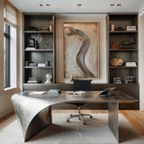 Carbon Designs The Buemont Office Desk - Polished