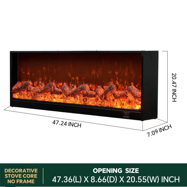 HearthArtSinn Glimmer 2 Simulation Electronic Heating Fireplace