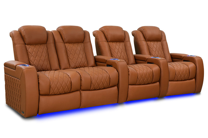 Valencia Tuscany Ultimate Luxury Leather Home Theater Seating