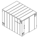 Swisher ESP Safety Shelter - 20 Person Private / 12 Person Business