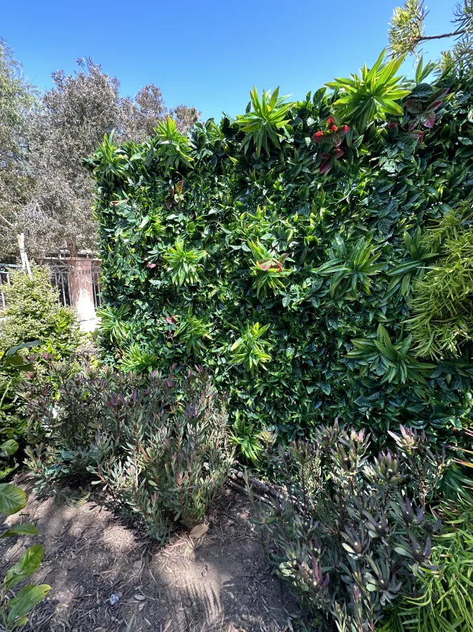 Designer Plants USA Luxury Green Meadows Artificial Vertical Garden 40x40 Commercial Grade