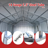 22FT × 23FT Double Garage Metal Storage Building K2223G