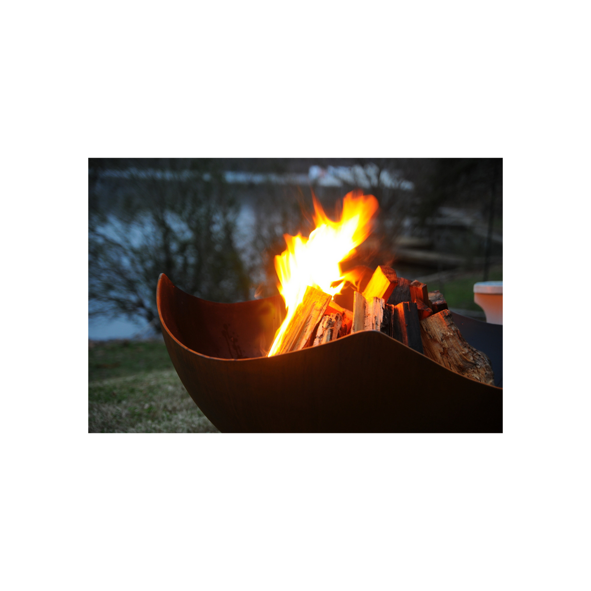 Fire Pit Art Manta Ray Fire Pit