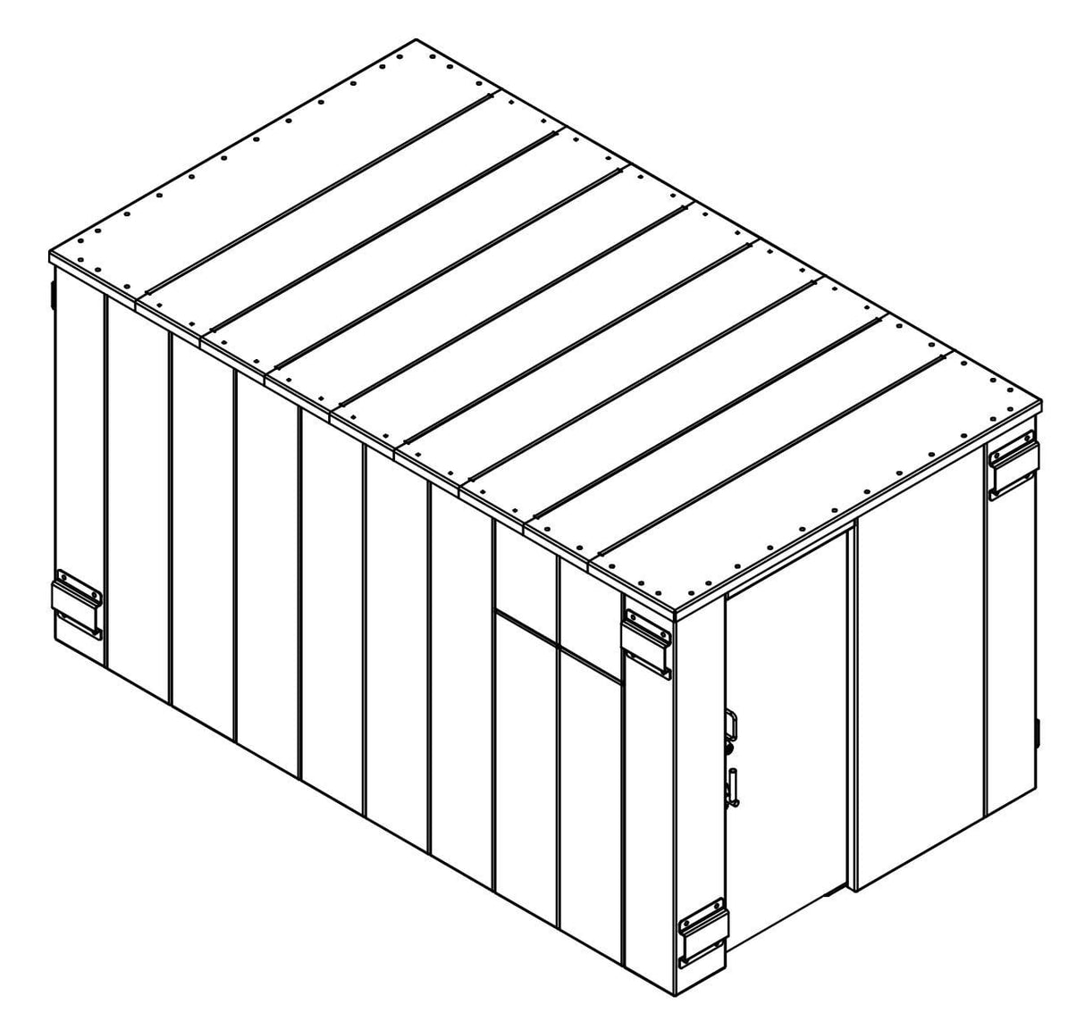Swisher ESP Safety Shelter - 25 Person Private / 15 Person Business