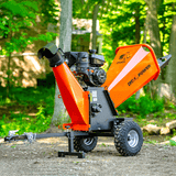 4" 7 HP 208cc Kinetic Drum Chipper