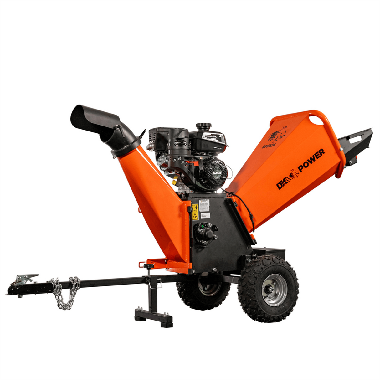 4" 7 HP 208cc Kinetic Drum Chipper