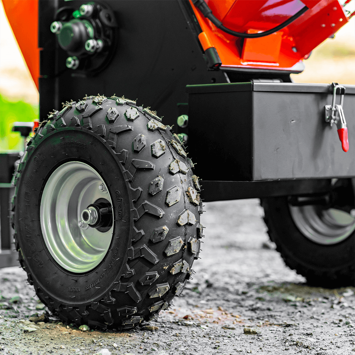 4" 7 HP 208cc Kinetic Drum Chipper