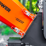 4" 7 HP 208cc Kinetic Drum Chipper