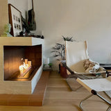 HearthArtSinn Ember 6 Bioethanol Real Fire Fireplace Core