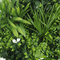 Designer Plants USA Luxury Artificial Green Plant Wall Circle 30" White Frame UV Resistant