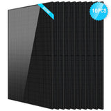 SunGoldPower 500W Mono Black PERC Solar Panel SG-500WM UL61730 CEC Listed