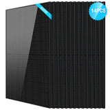 SunGoldPower 500W Mono Black PERC Solar Panel SG-500WM UL61730 CEC Listed