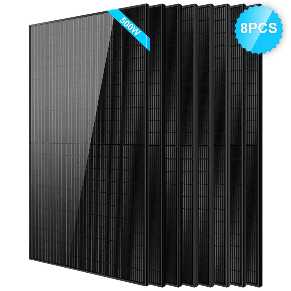 SunGoldPower 500W Mono Black PERC Solar Panel SG-500WM UL61730 CEC Listed