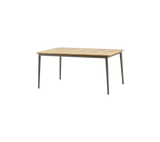 Core Outdoor Dining Table Teak Aluminium