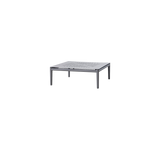 Conic Square Outdoor Coffee Table Aluminium