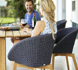 Peacock Outdoor Dining Chair 5454RODGT-5454YSN92