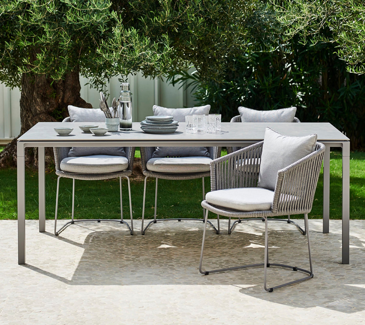 Pure 200 x 100 cm Indoor Dining Table 5085AI-P200X100ILS