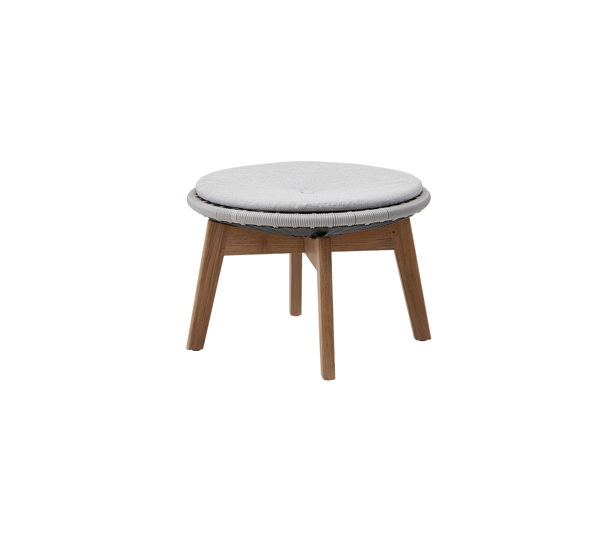 Peacock Outdoor Side Table & Footstool 5358RODGT-P60GG