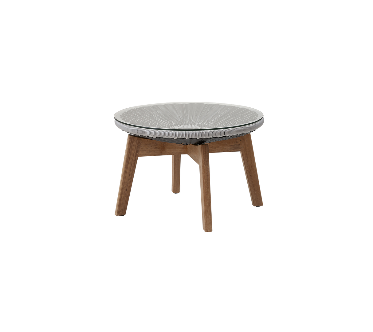 Peacock Outdoor Side Table & Footstool 5358RODGT-P60GG