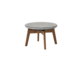 Peacock Outdoor Side Table & Footstool 5358RODGT-P60GG