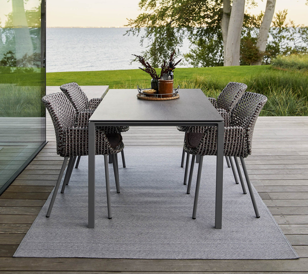 Pure 150 x 90 cm Outdoor Dining Table 5080AI-P150X90CTS