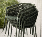 Ocean Stacking Woven Dining Armchair
