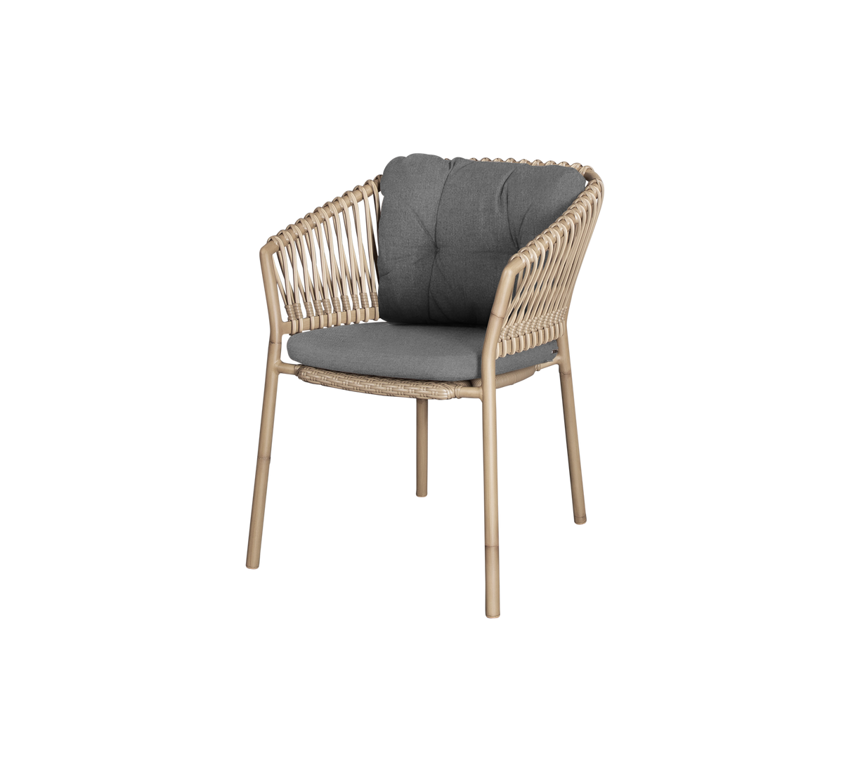 Ocean Stacking Woven Dining Armchair