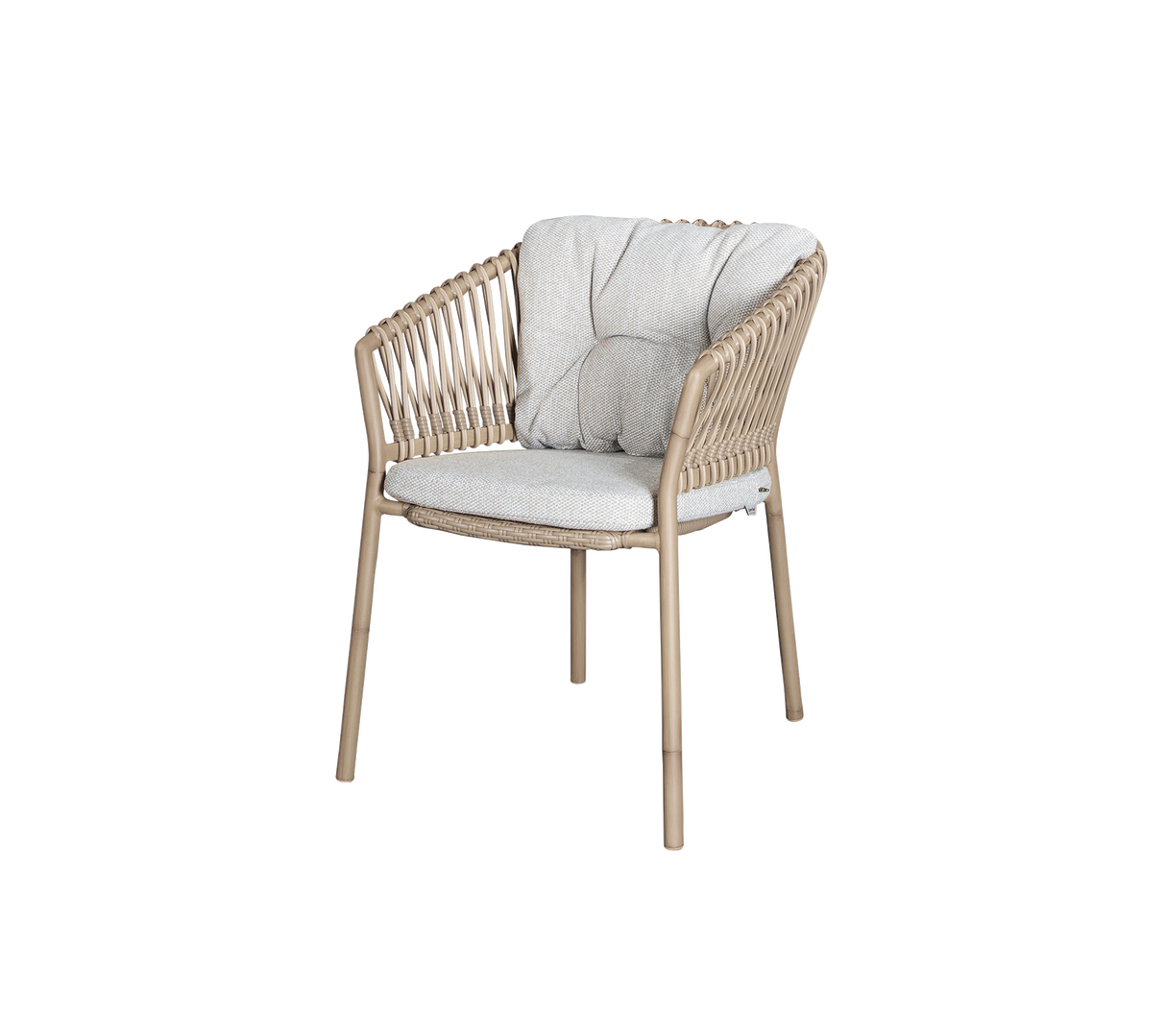 Ocean Stacking Woven Dining Armchair