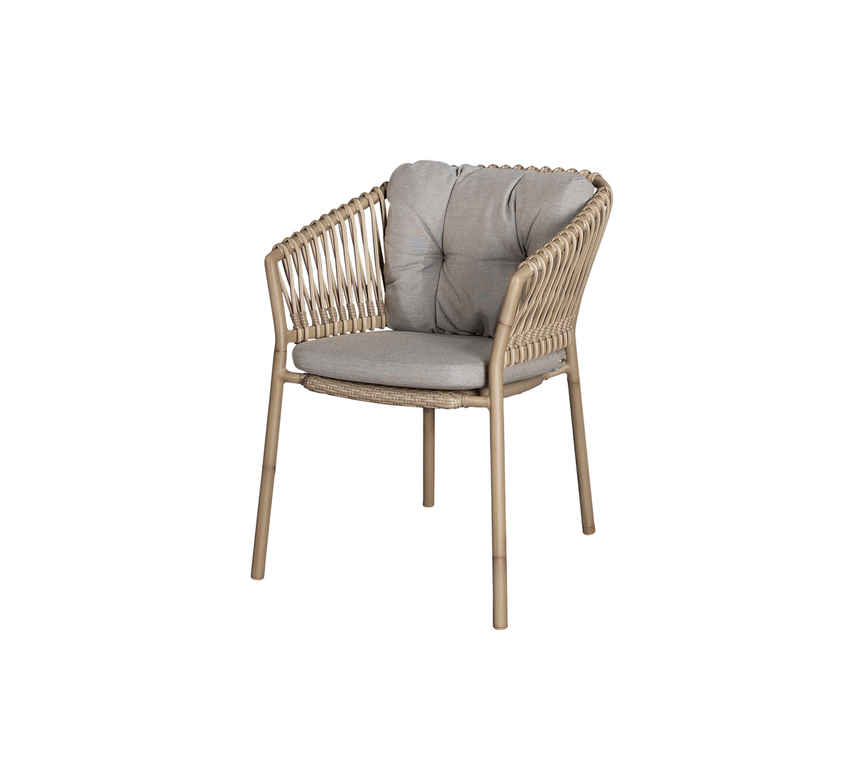 Ocean Stacking Woven Dining Armchair