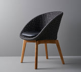 Peacock Outdoor Dining Chair 5454RODGT-5454YSN92