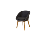 Peacock Outdoor Dining Chair 5454RODGT-5454YSN92