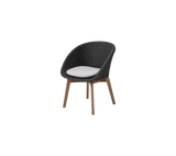 Peacock Outdoor Dining Chair 5454RODGT-5454YSN92