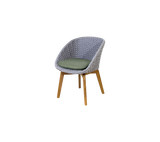 Peacock Outdoor Dining Chair 5454RODGT-5454YSN92
