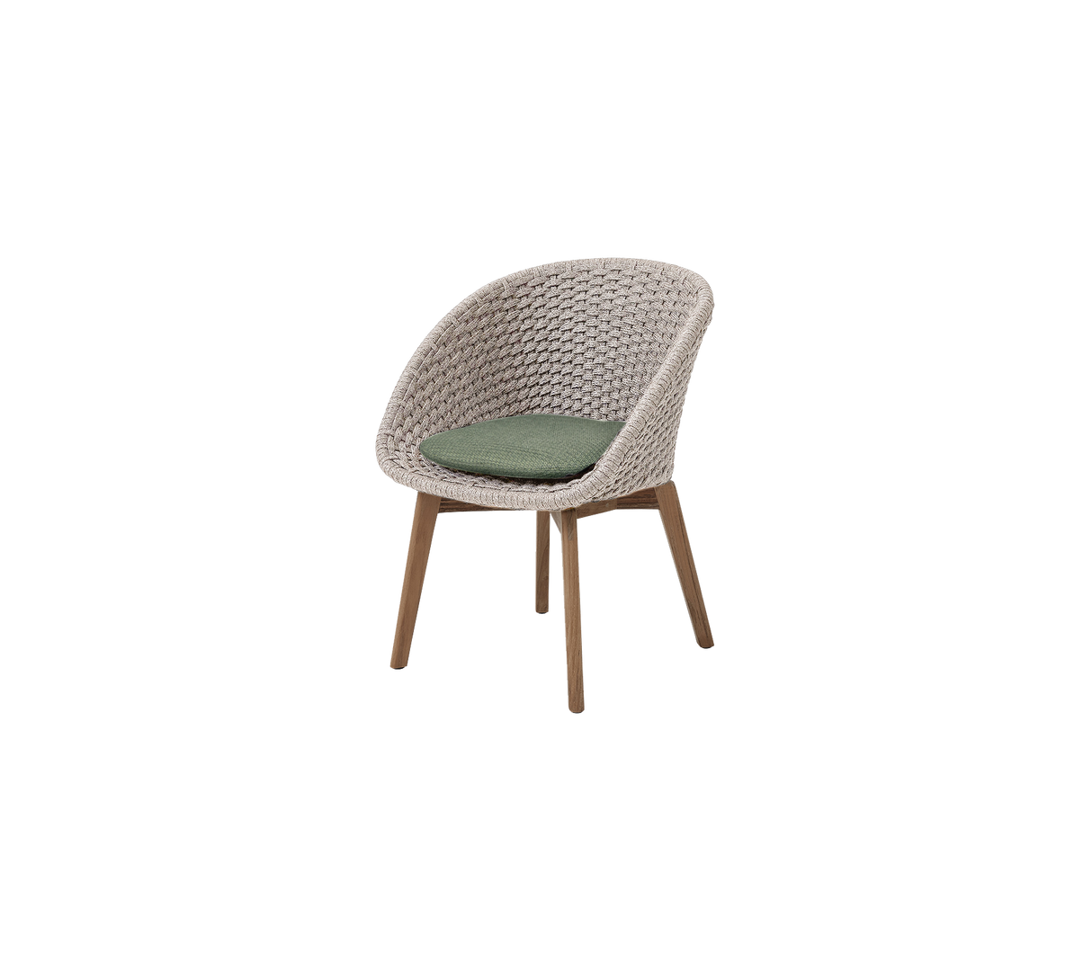 Peacock Outdoor Dining Chair 5454RODGT-5454YSN92