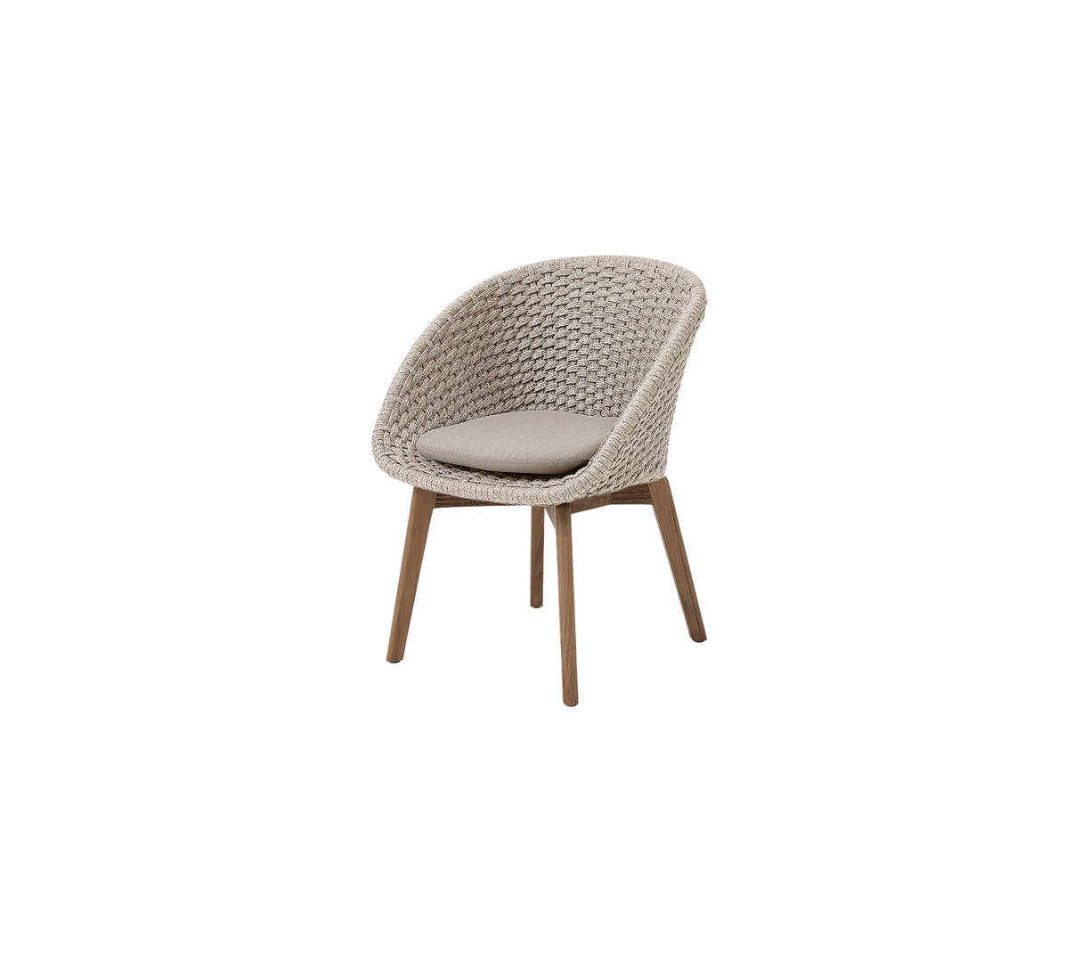 Peacock Outdoor Dining Chair 5454RODGT-5454YSN92