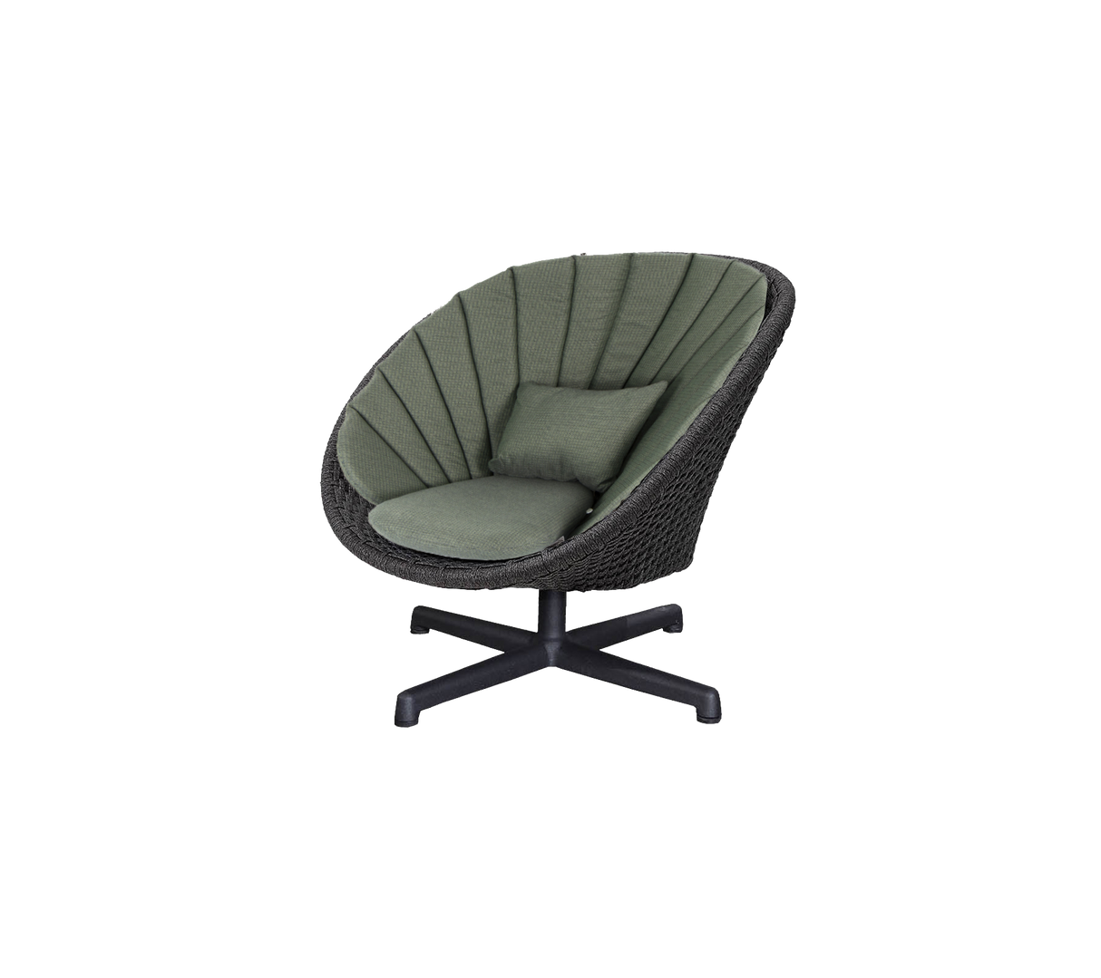Peacock Swivel Outdoor Lounge Chair 5458RODGSWB-5458YS92