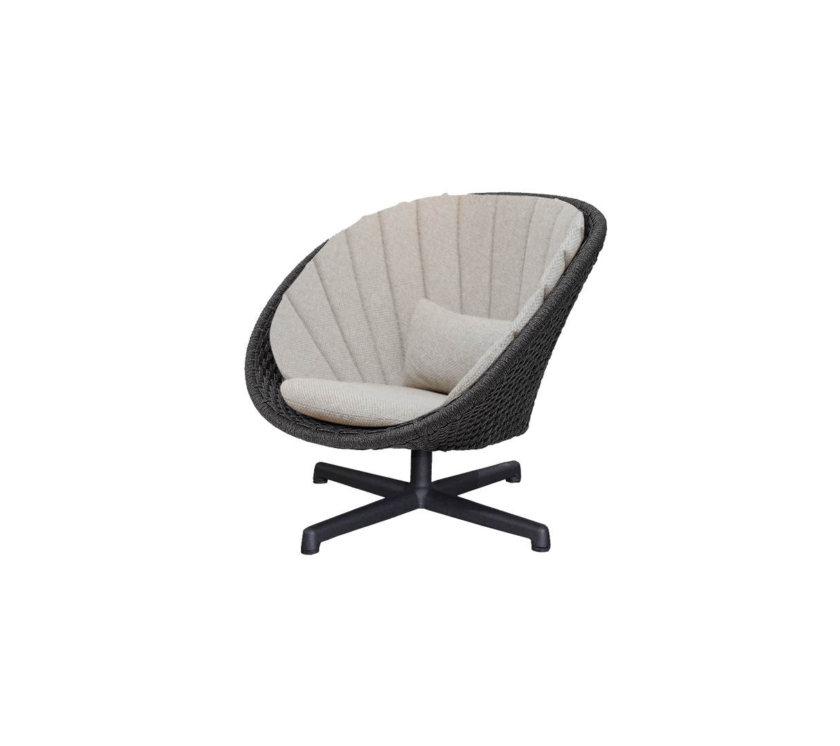 Peacock Swivel Outdoor Lounge Chair 5458RODGSWB-5458YS92