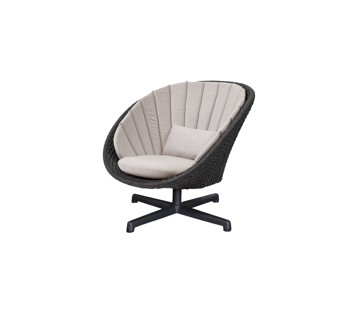 Peacock Swivel Outdoor Lounge Chair 5458RODGSWB-5458YS92