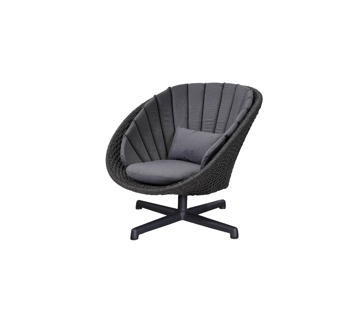Peacock Swivel Outdoor Lounge Chair 5458RODGSWB-5458YS92