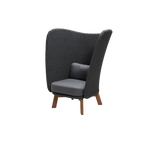 Peacock Wing Highback Outdoor Lounge Chair 5460RODGT
