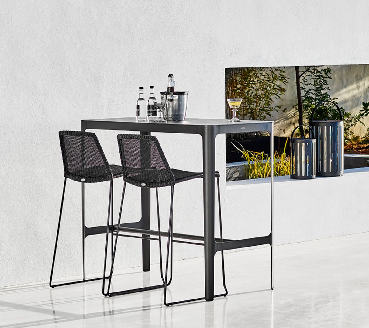 Cane-line Breeze Bar Chair Outdoor Bar Stool  5465LS