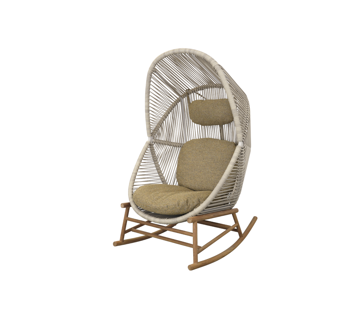 Hive Woven Rocking Chair