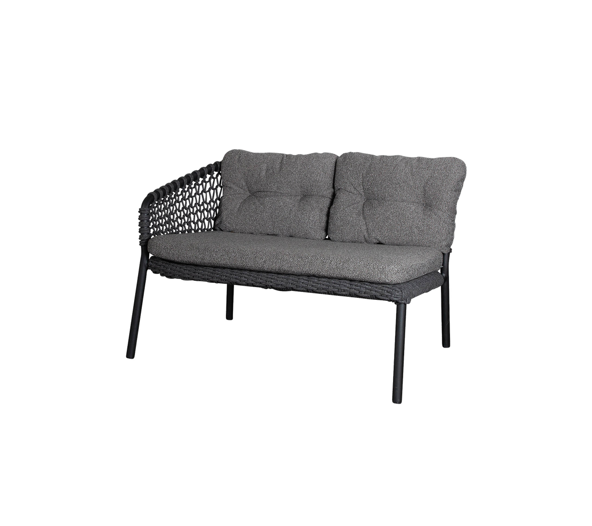 Ocean Soft Rope Right 2-Seater Outdoor Sectional Unit
