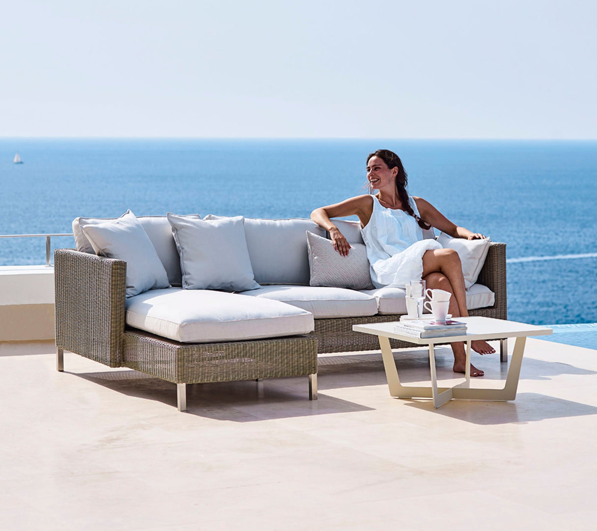 Connect 2-Seater Left Module Outdoor Sofa