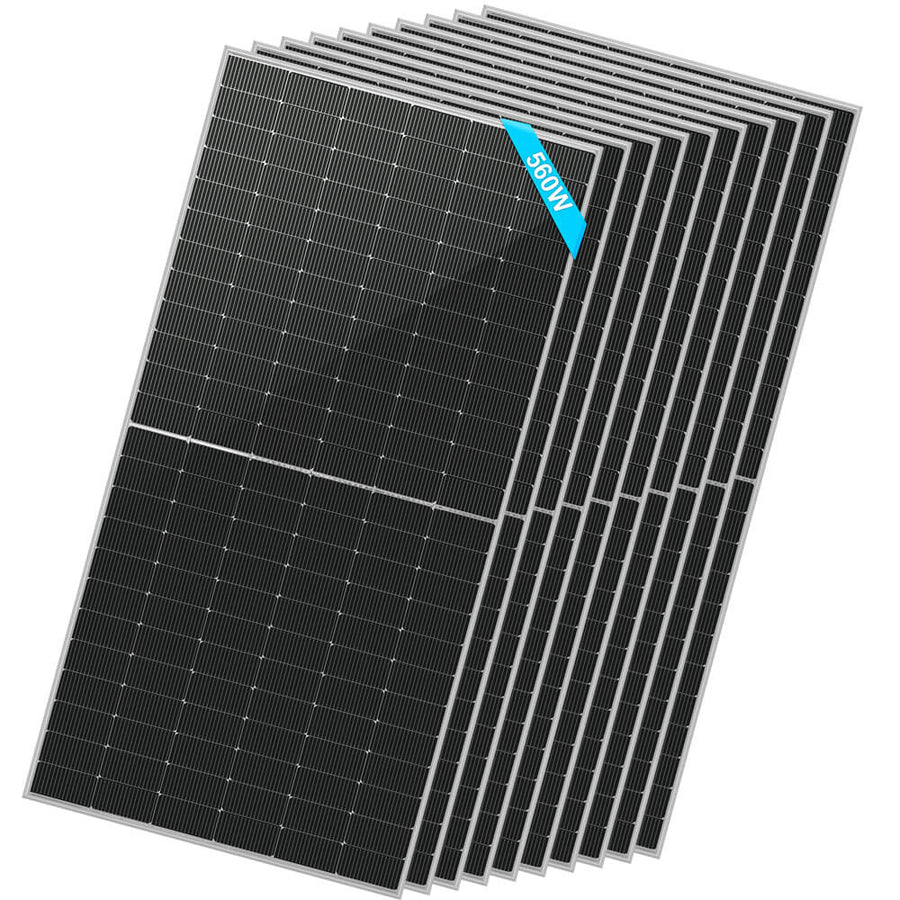 SunGoldPower 560 Watt Bifacial N-Type PERC Solar Panel SG560WBG