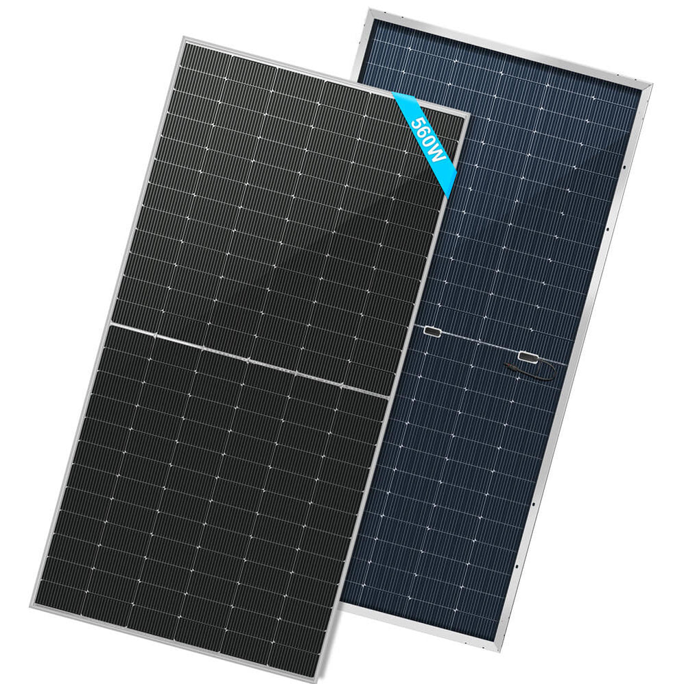 SunGoldPower 560 Watt Bifacial N-Type PERC Solar Panel SG560WBG